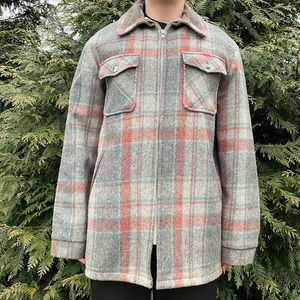🇺🇸 Woolrich Plaid Winter Coat